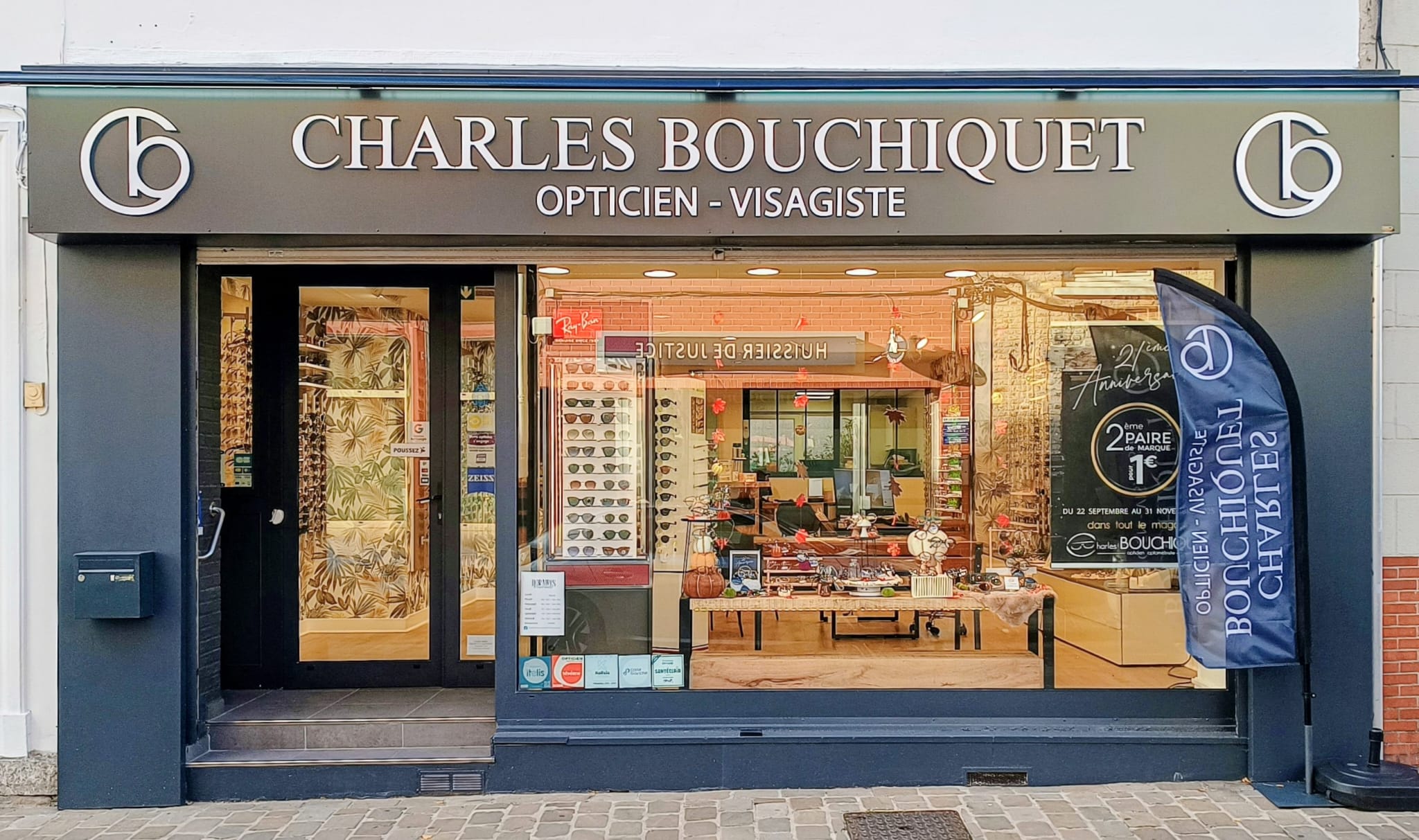 Vitrine - OPTIQUE BOUCHIQUET GRAVELINES